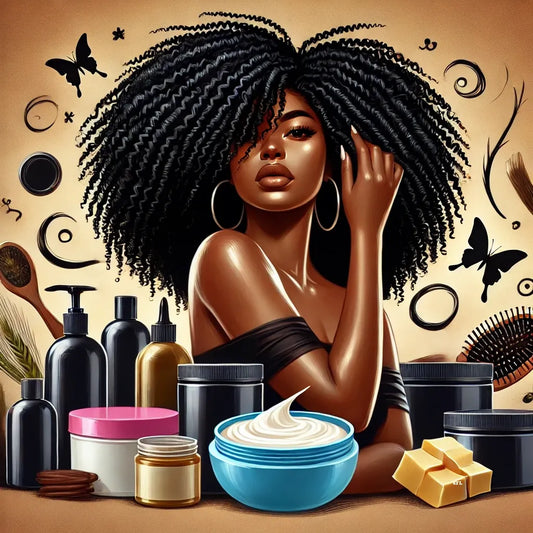 Les dangers des défrisants chimiques : Un poison silencieux pour les cheveux crépus et bouclés