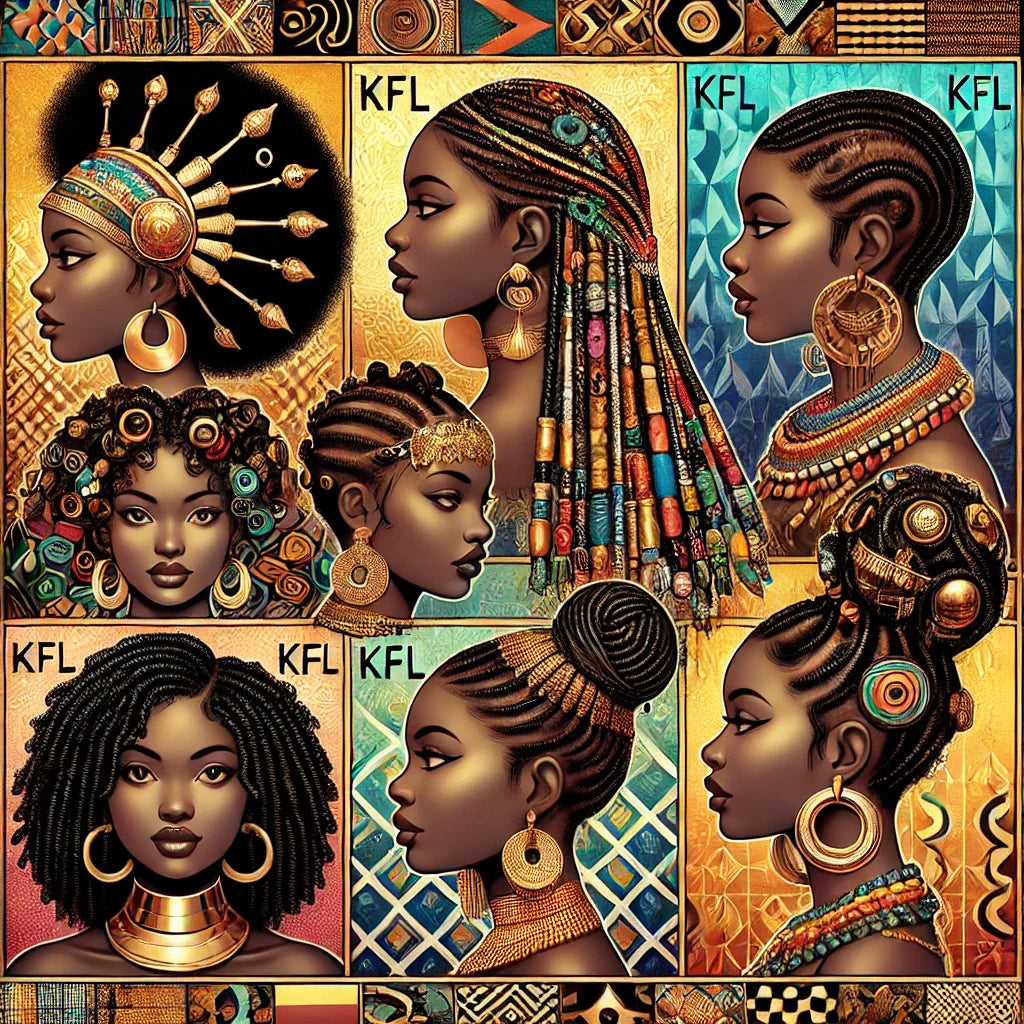 Les coiffures traditionnelles africaines et leur signification