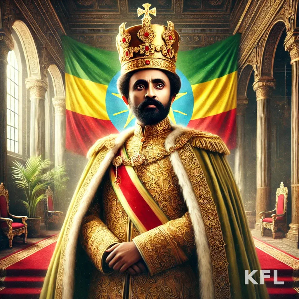 Haïlé Sélassié : L’Empereur d’Éthiopie et figure du mouvement rastafari 🇪🇹👑