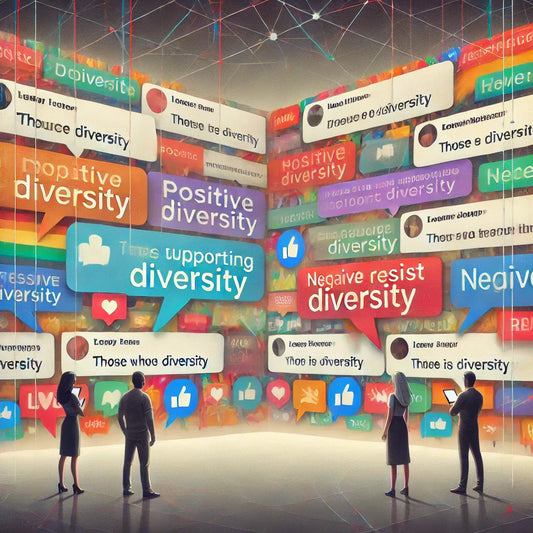Les réactions négatives sur les réseaux sociaux : Quand la diversité rencontre la résistance