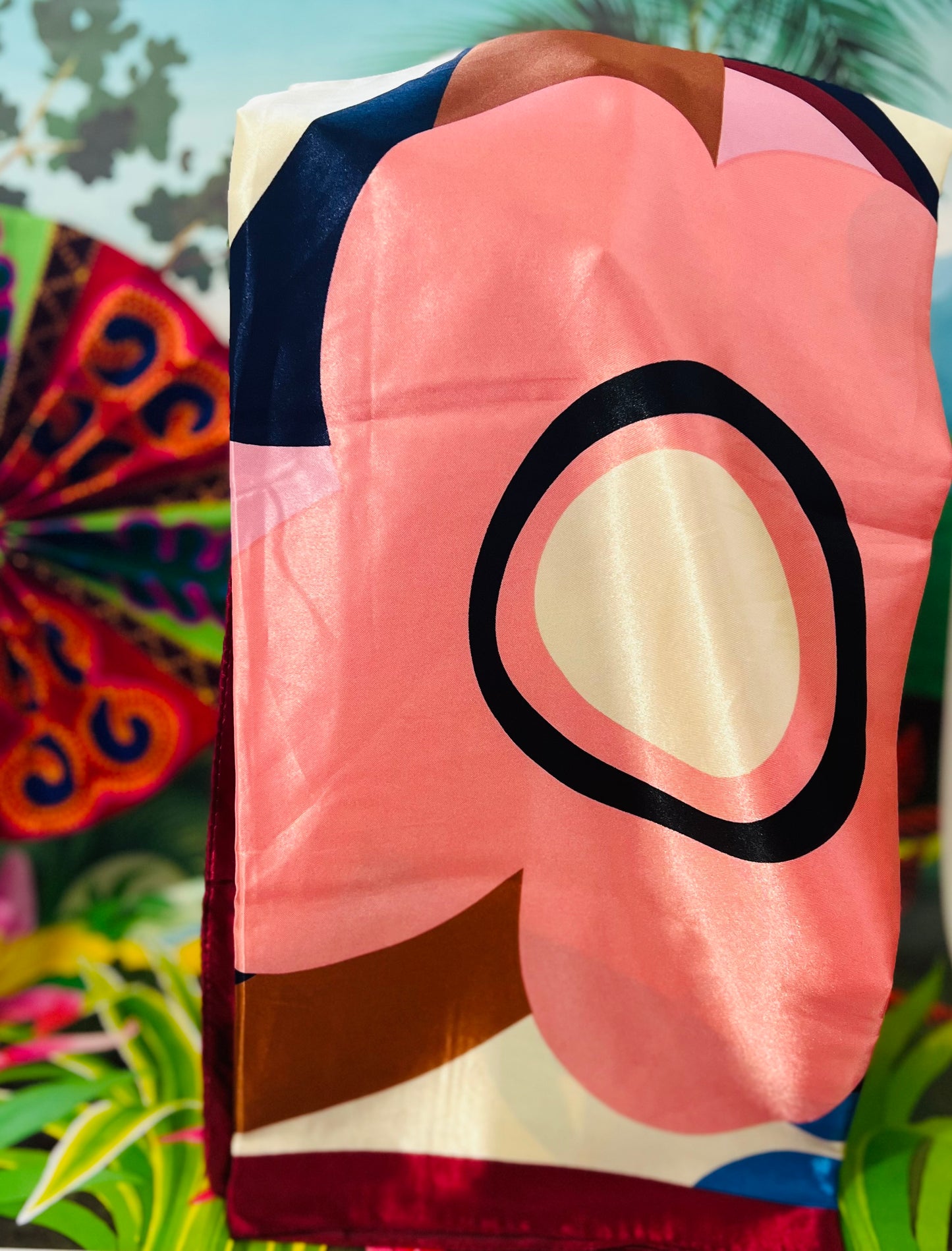 Foulard pour Cheveux – Collection Célia 🌸✨