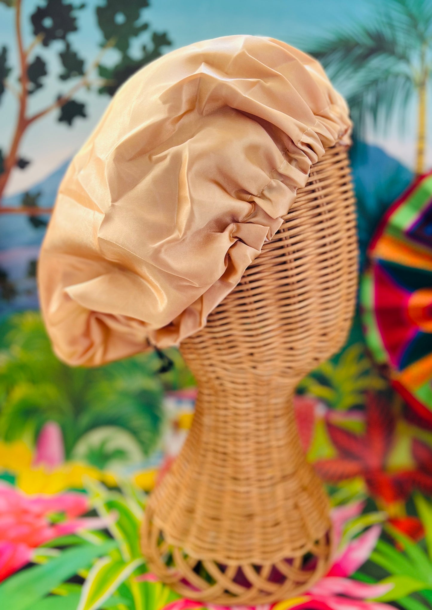 ✨ Satin Sleep Bonnet – Miss Bintou | Protection & Elegance for Your Hair