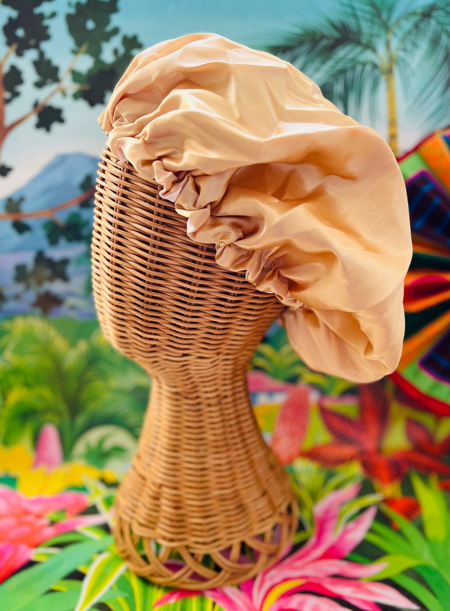 ✨ Satin Sleep Bonnet – Miss Bintou | Protection & Elegance for Your Hair