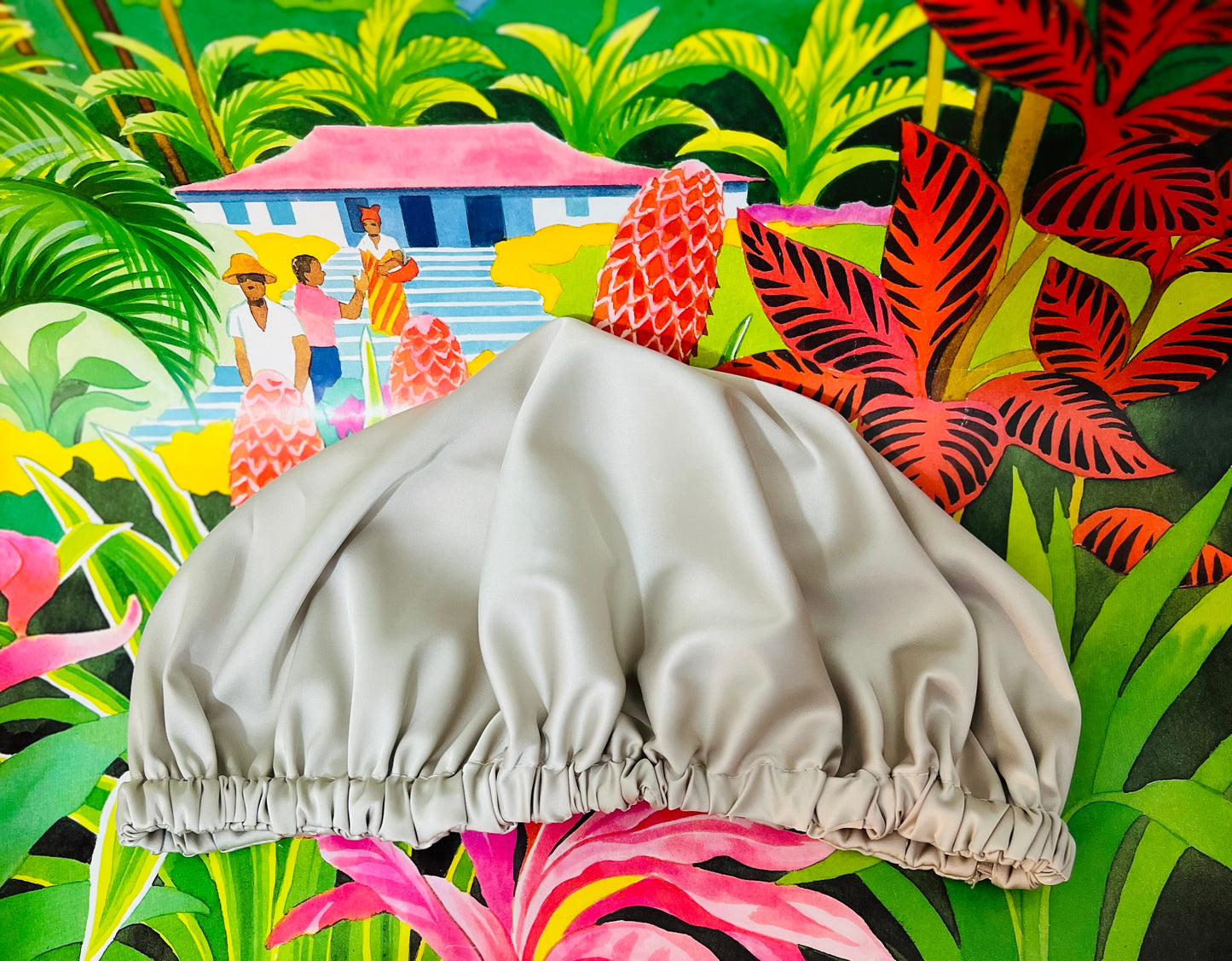 Bonnet de nuit 100% soie de mûrier - first lady