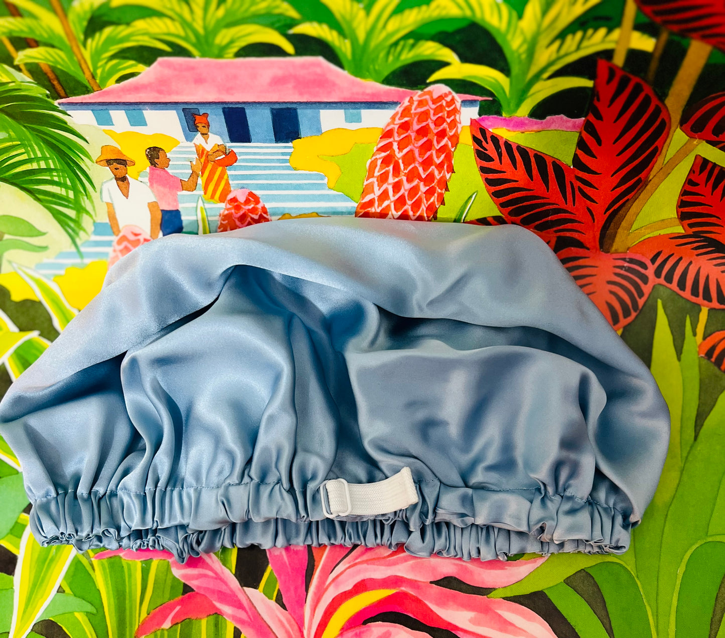 Bonnet de nuit en soie de mûrier 6A – Protection & Hydratation des cheveux - miss Jenny