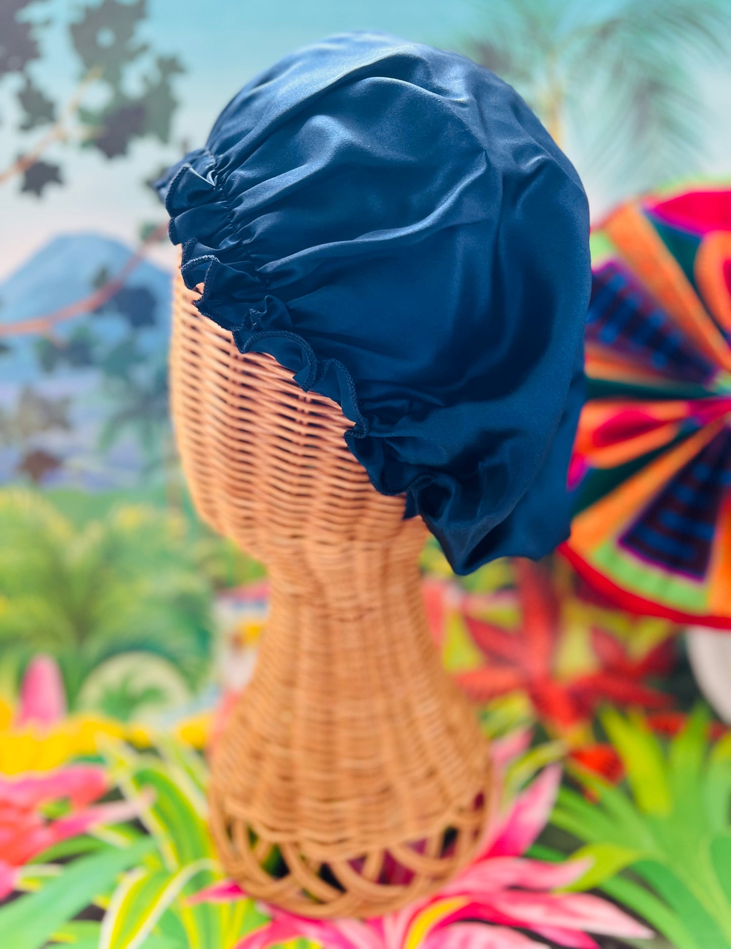 Bonnet de Nuit en Soie de Mûrier - miss Berenice
