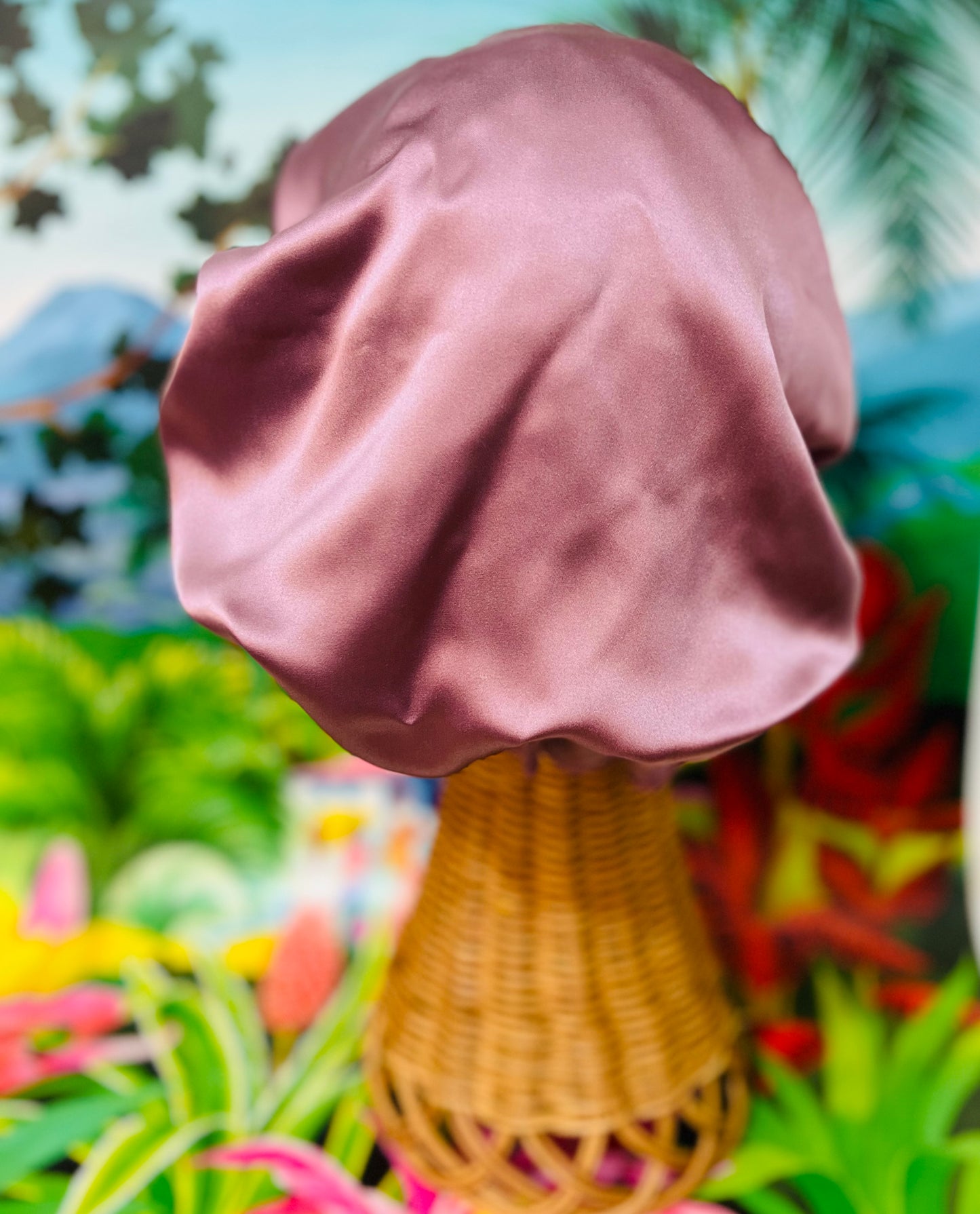 Bonnet de Nuit en Soie de Mûrier - miss Berenice