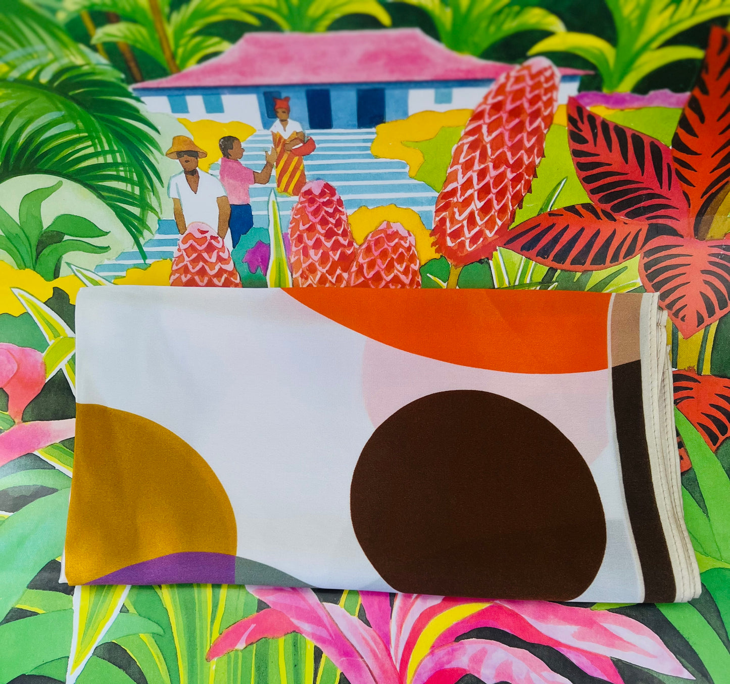 Foulard en Soie de Mûrier - Miss Sandra | Élégance & Douceur Naturelle