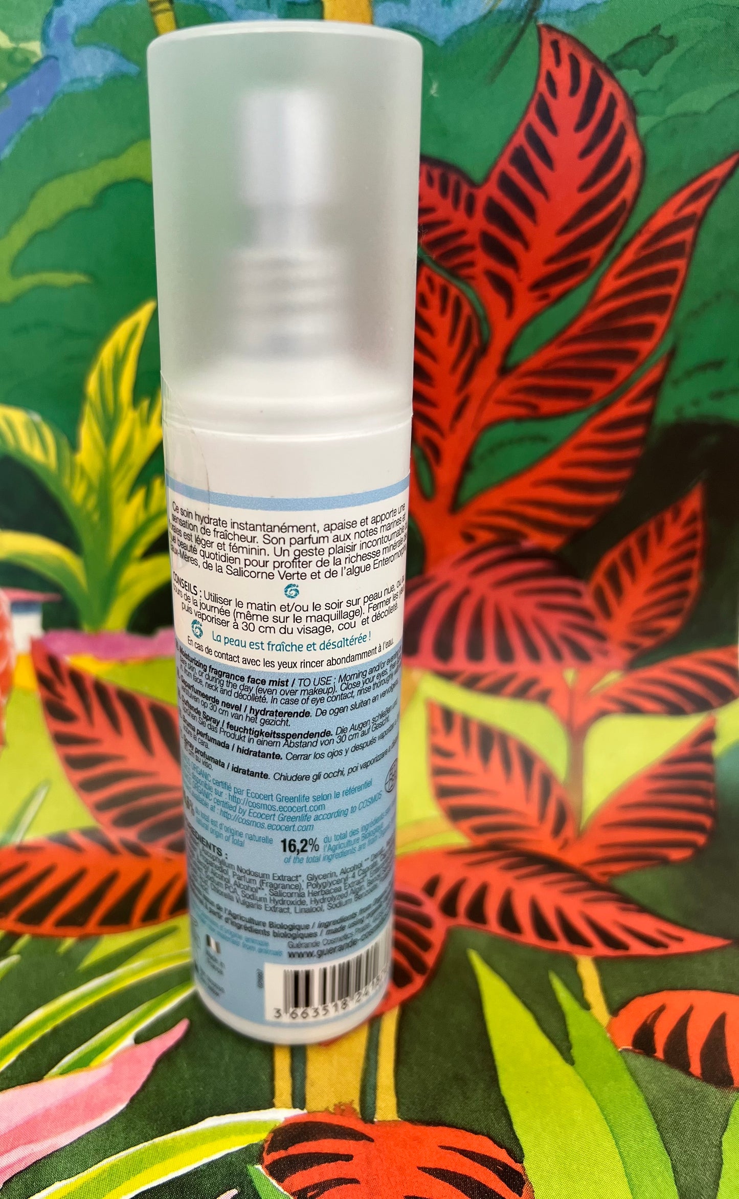 brume parfumée en spray bio - 100ml