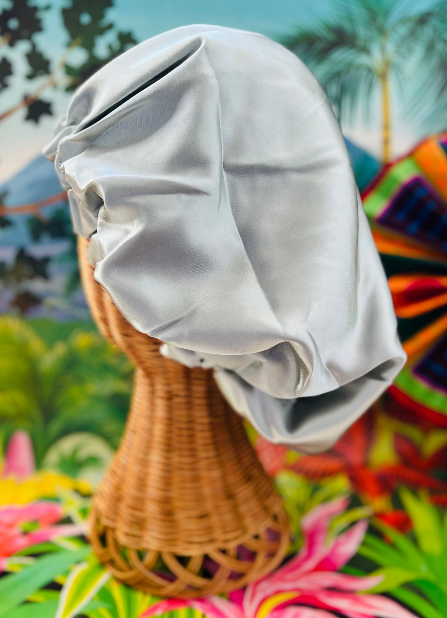 Reversible Satin Sleep Bonnet – Miss Angélique