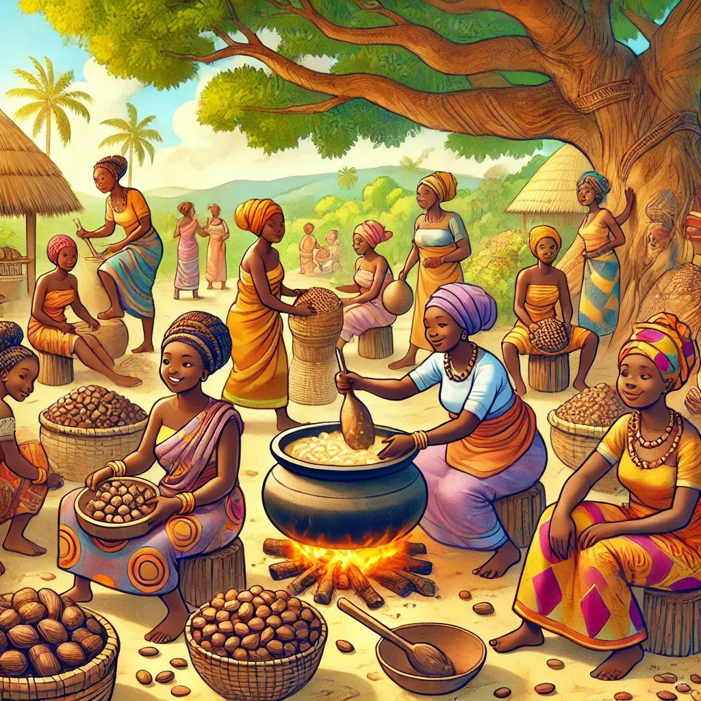 Beurre de Karité Brut de la Côte d'Ivoire – Trésor Naturel pour Peau & Cheveux