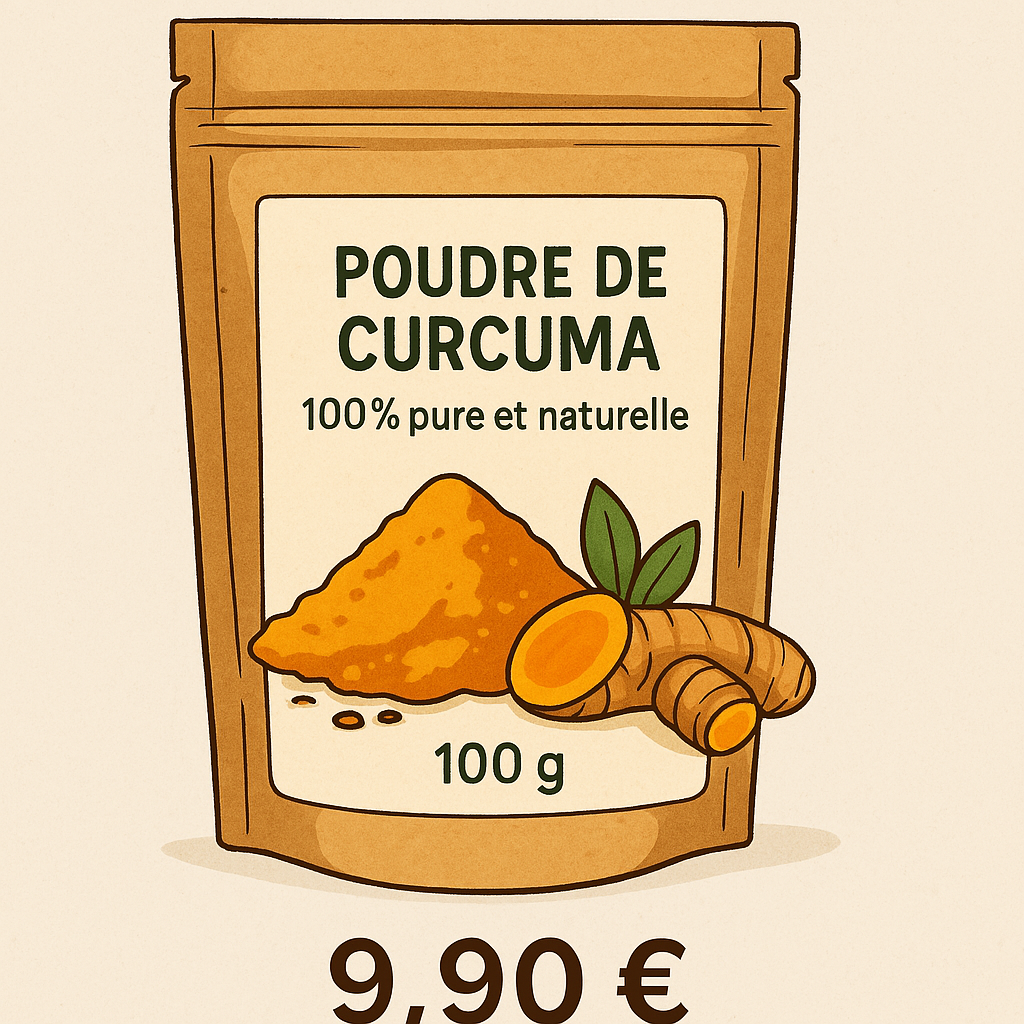 🌿 100% Pure & Natural Turmeric Powder – Glow & Natural Benefits