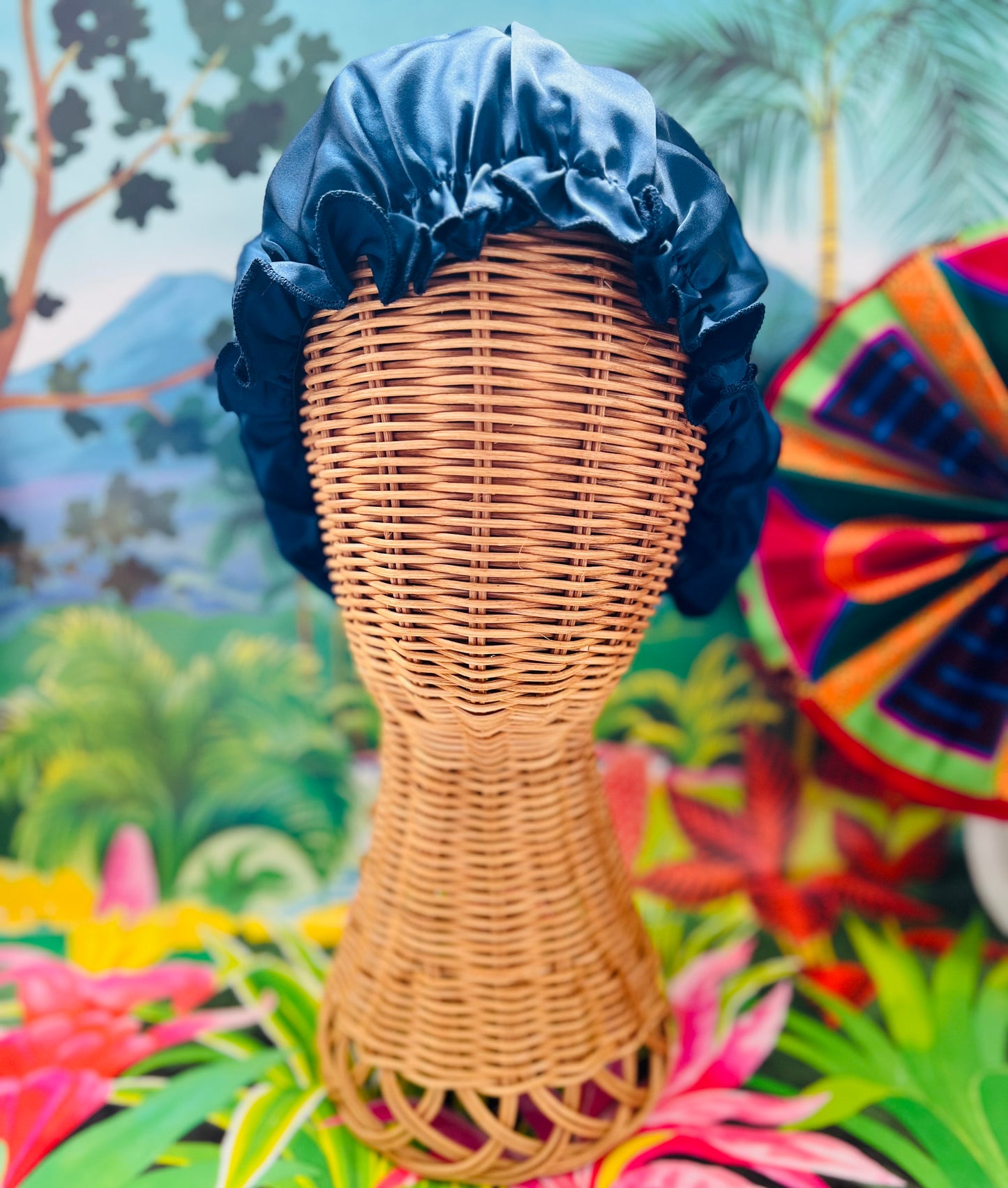 Bonnet de Nuit en Soie de Mûrier - miss Berenice