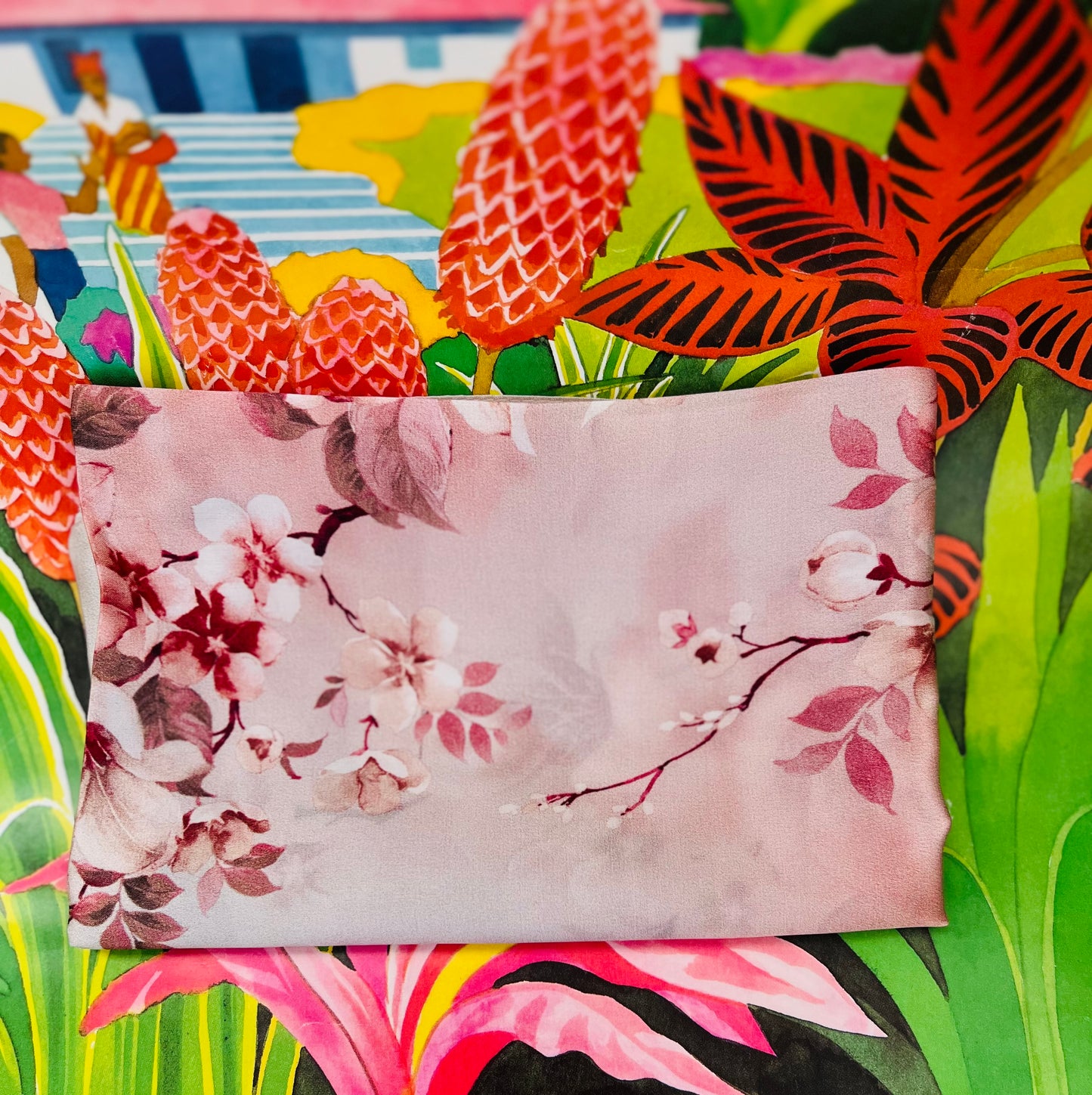 Foulard en Soie – Miss Afi 🌿✨