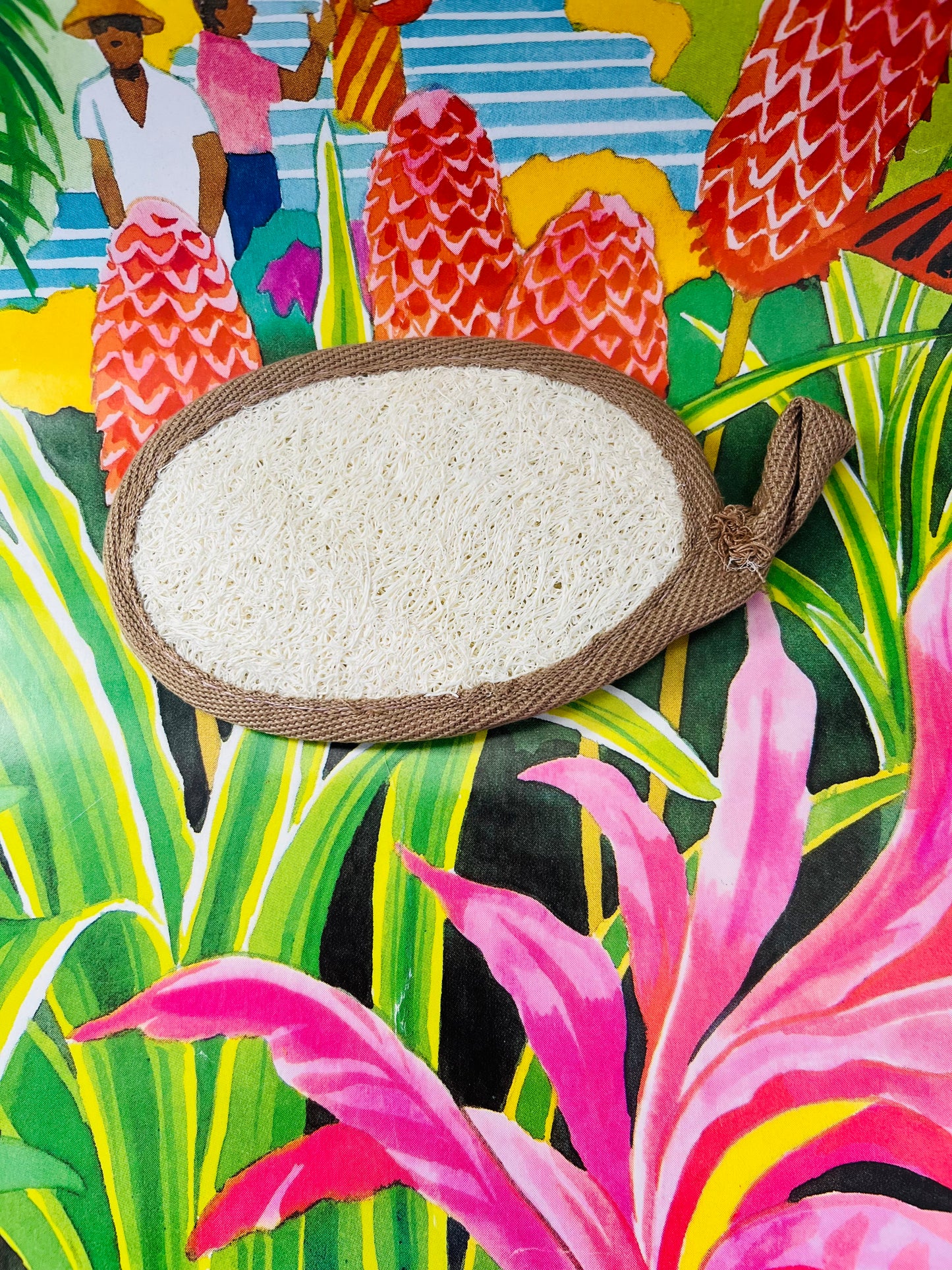 🌿 Éponge Luffa Naturelle | Exfoliation Douce & Peau Rayonnante