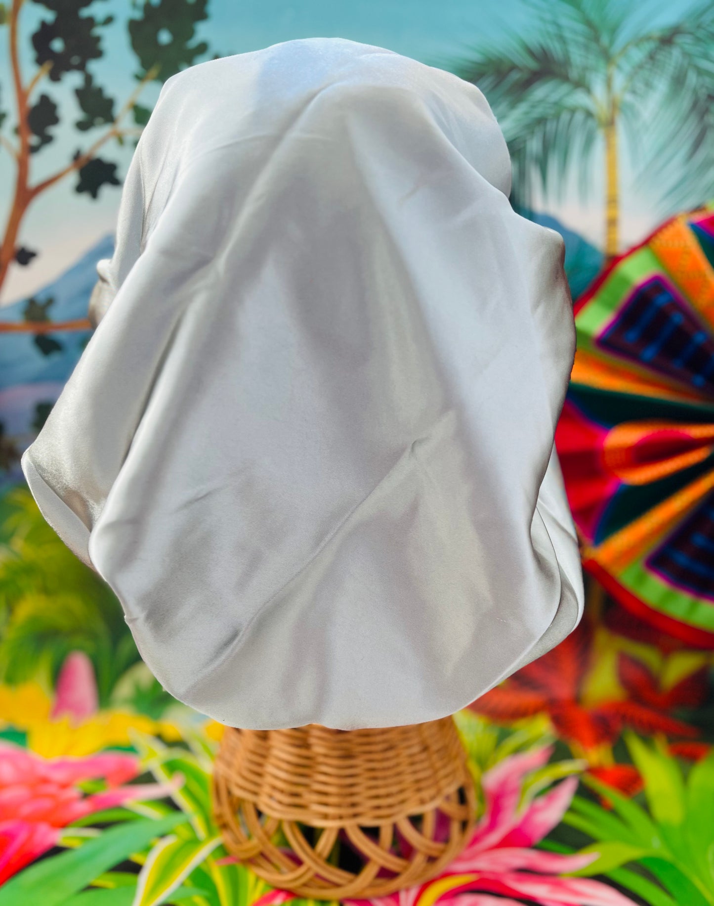 Reversible Satin Sleep Bonnet – Miss Angélique