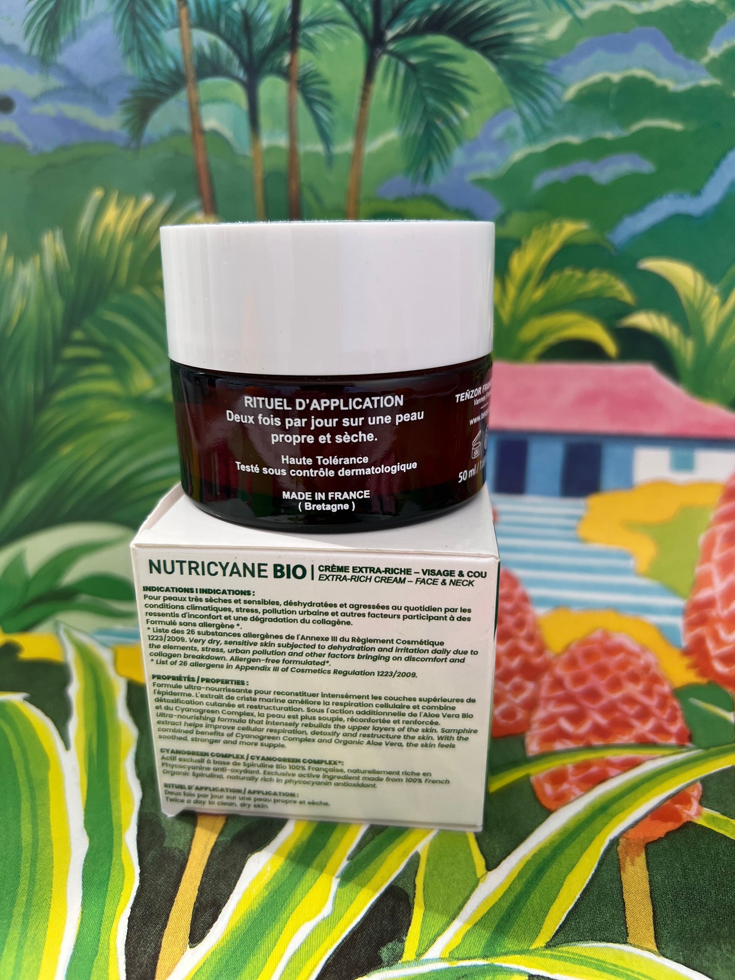 Tenzor Nutricyane – Crème Extra-Riche Nutri-Hydratante Bio - 50ml