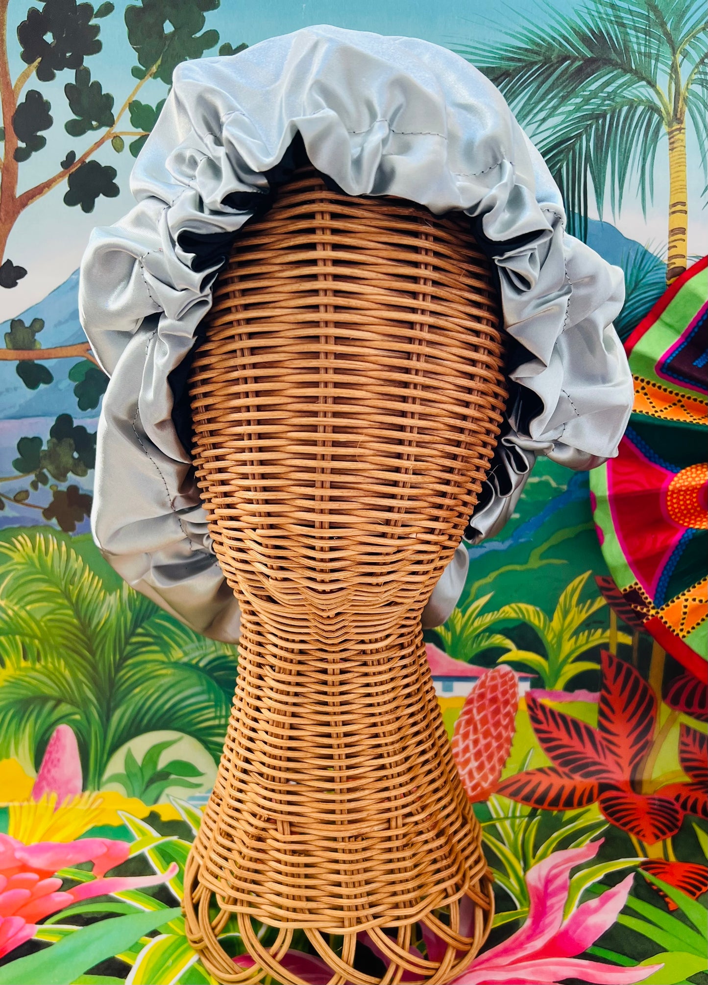 Reversible Satin Sleep Bonnet – Miss Angélique