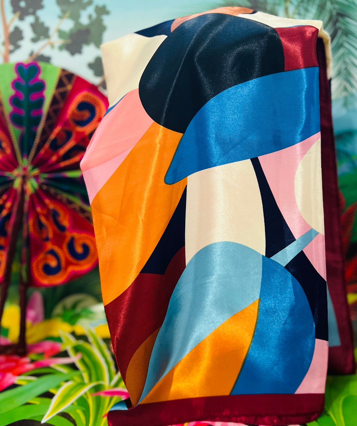 Foulard pour Cheveux – Collection Célia 🌸✨