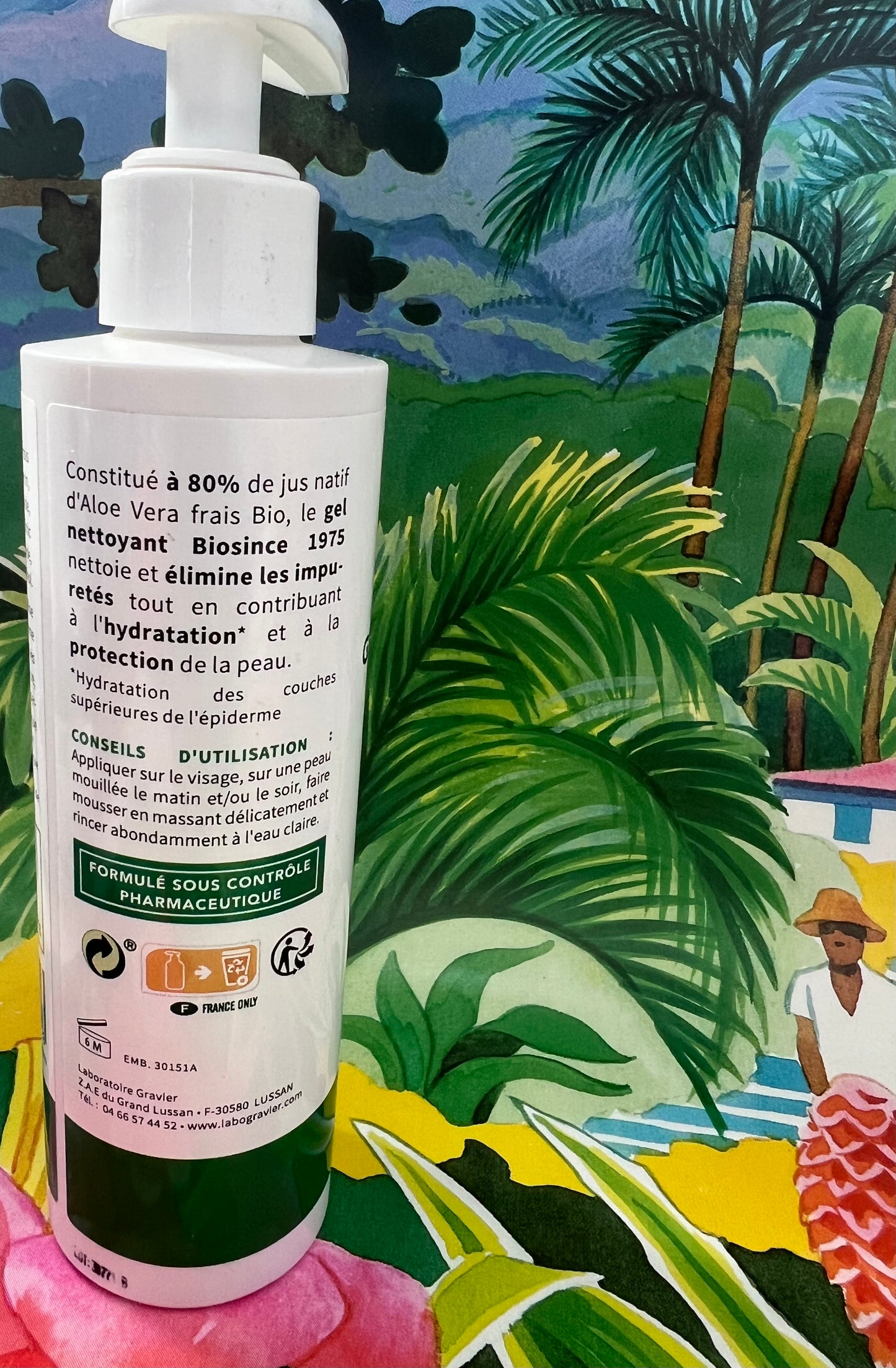 Gel Nettoyant au Jus d’Aloe Vera Bio – BIOSINCE - 200ml