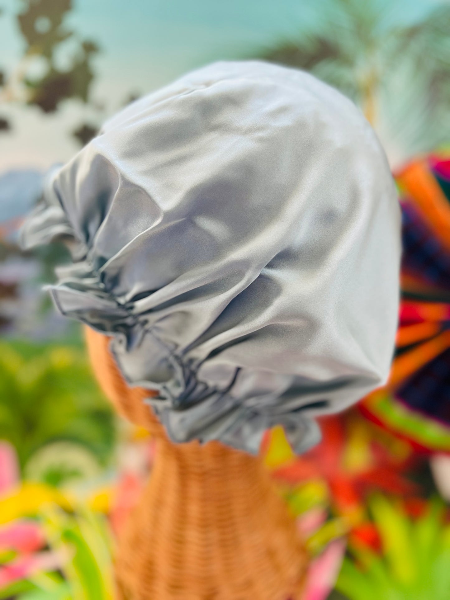 Bonnet de Nuit en Soie de Mûrier - miss Berenice