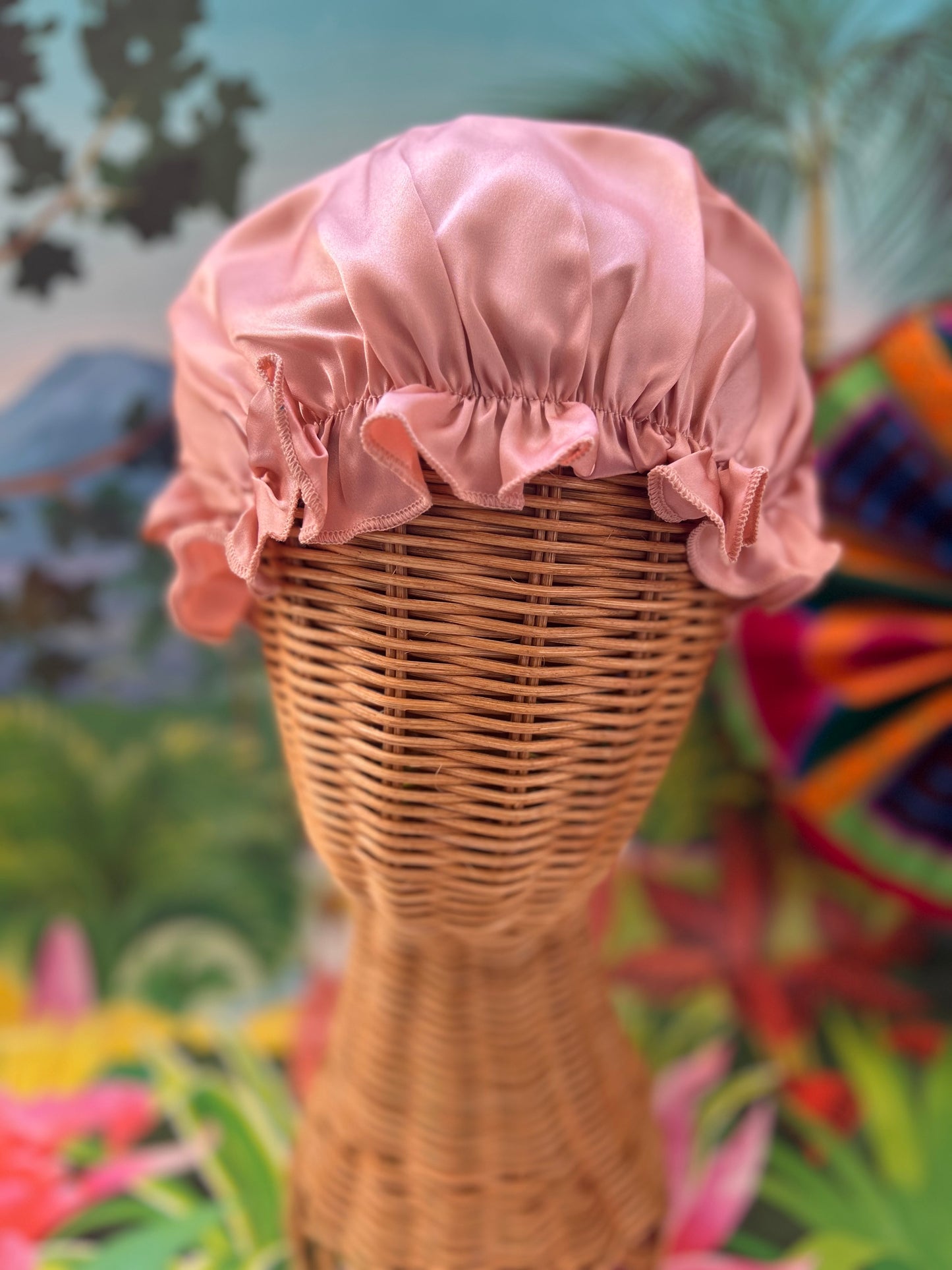 Bonnet de Nuit en Soie de Mûrier - miss Berenice