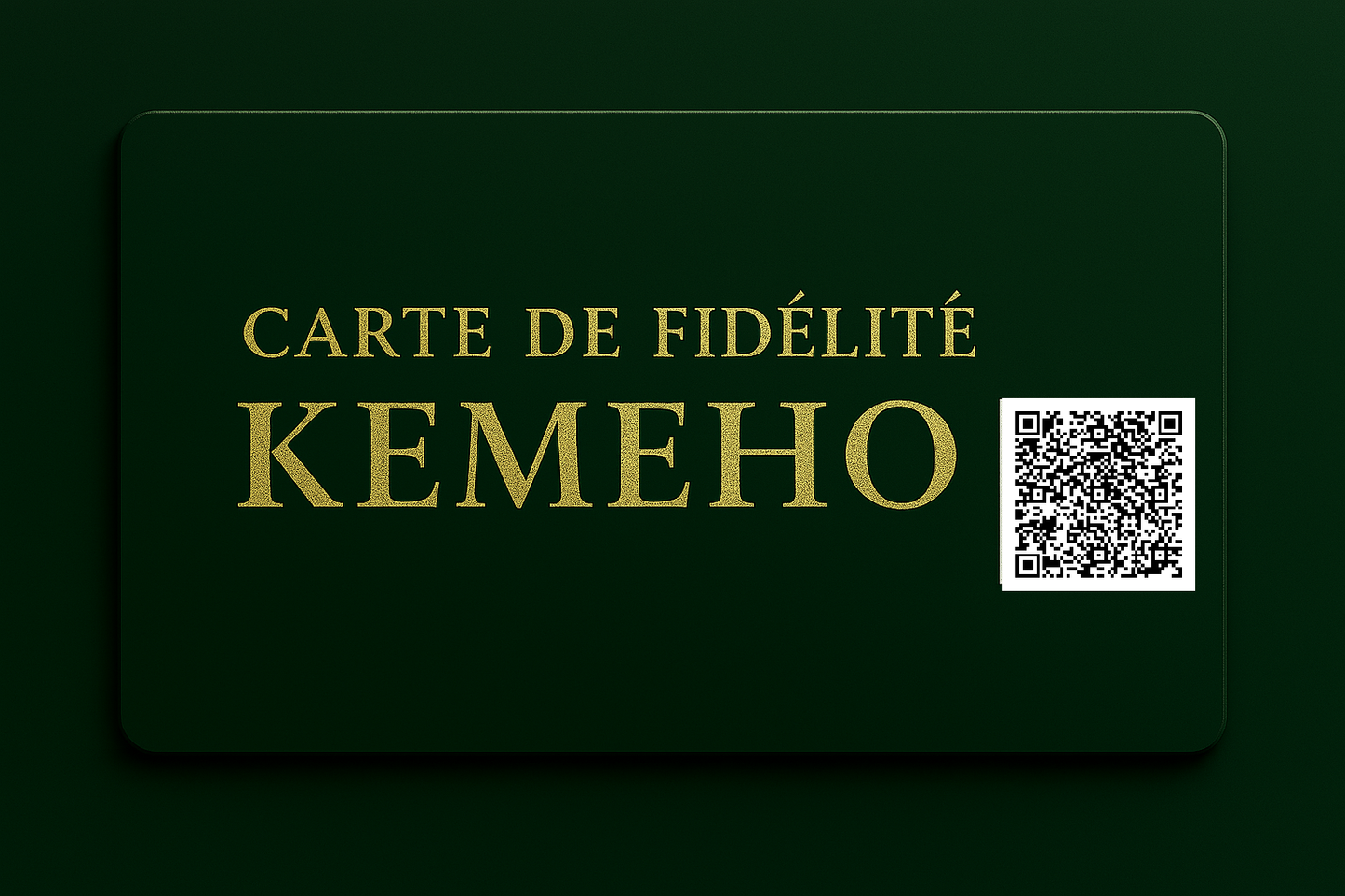 Carte de Fidélité Kemeho – Programme Privilège 🌿✨