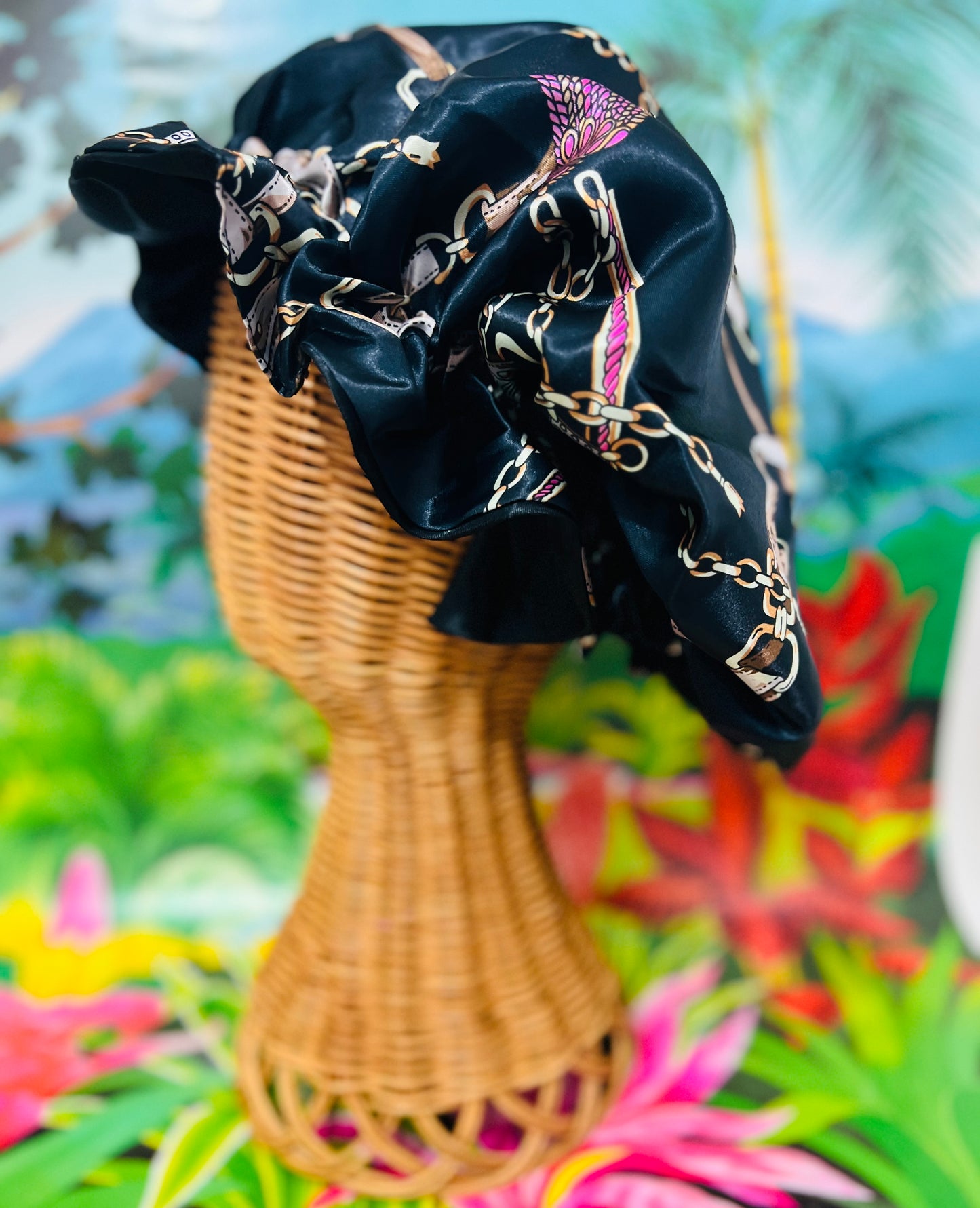 Satin Nightcap – Miss Abenah
