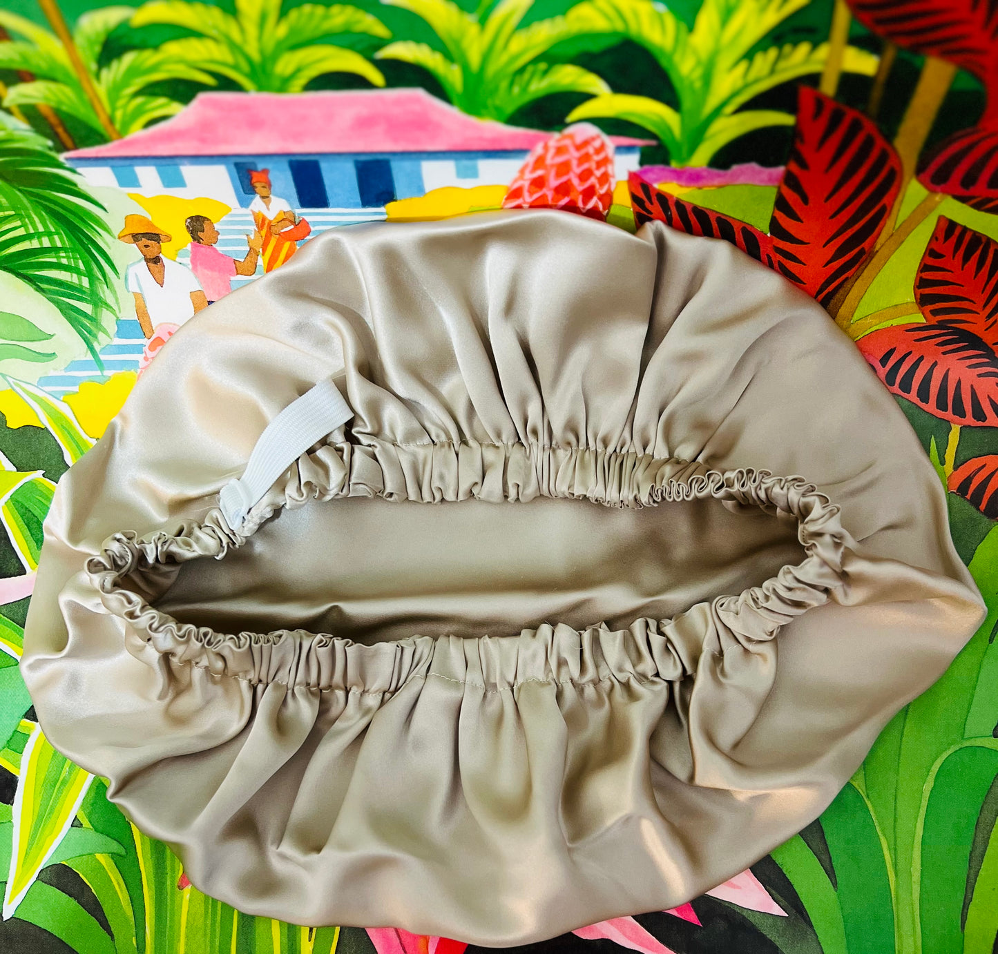 Bonnet de nuit en soie de mûrier 6A – Protection & Hydratation des cheveux - miss Jenny