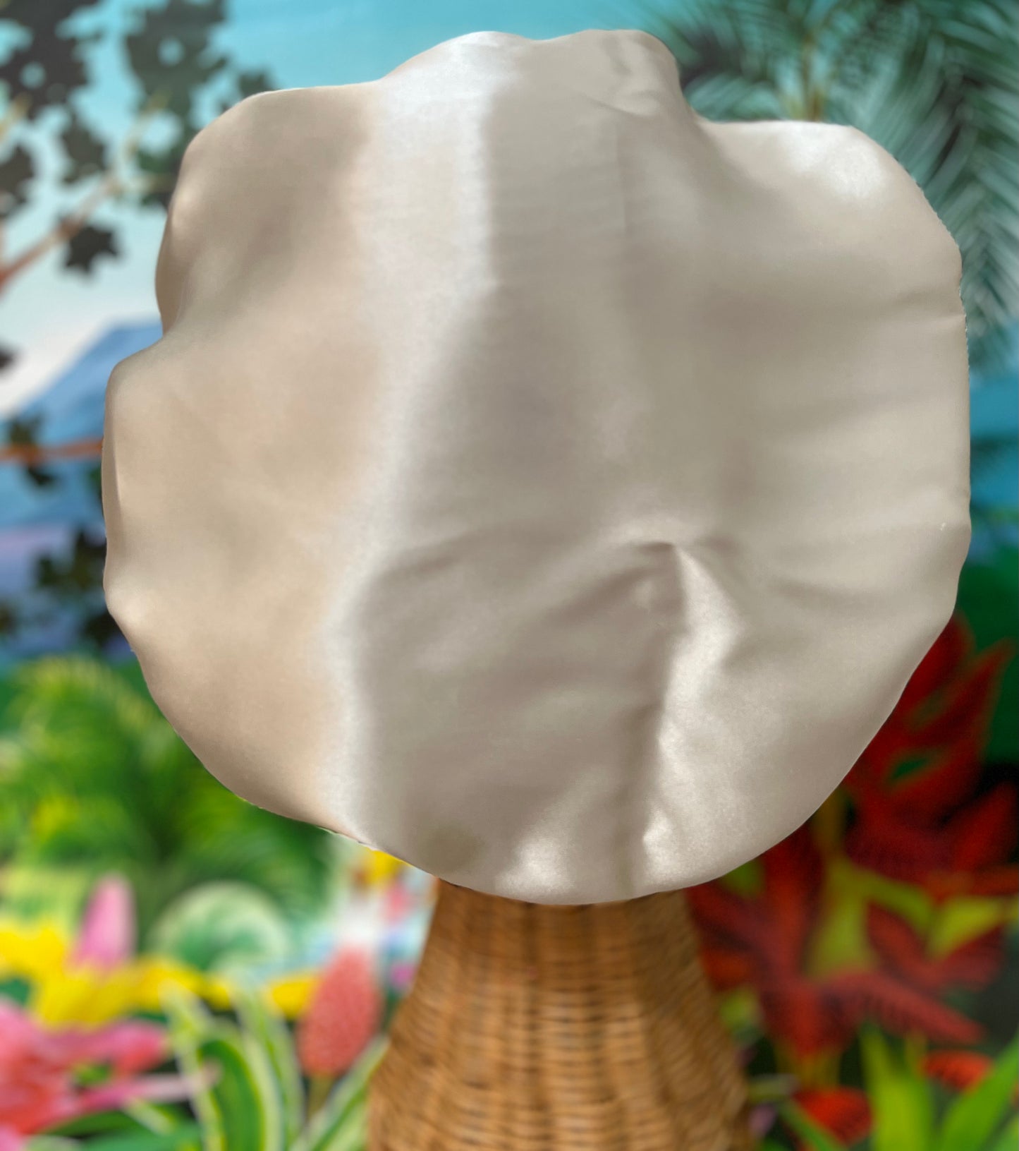 Bonnet de Nuit en Soie de Mûrier - miss Berenice