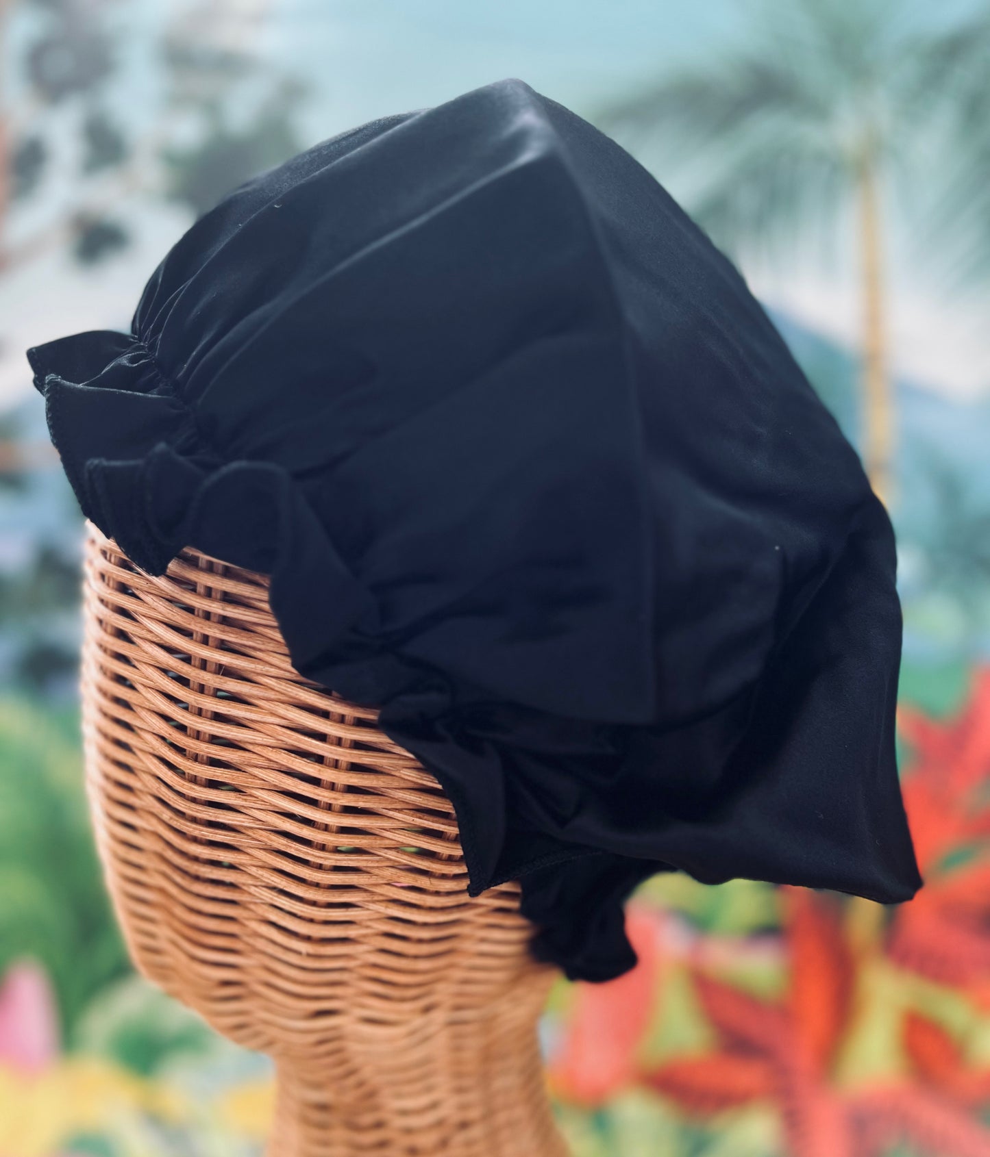 Bonnet de Nuit en Soie de Mûrier - miss Berenice
