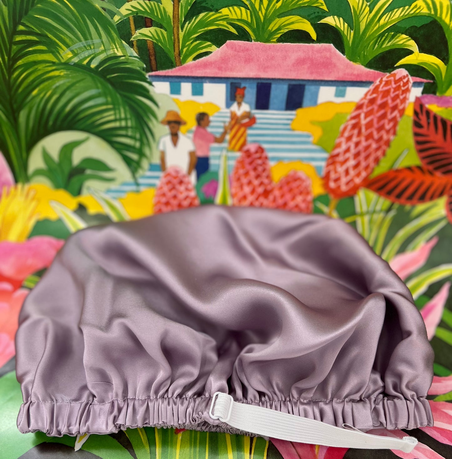 Bonnet de nuit en soie de mûrier 6A – Protection & Hydratation des cheveux - miss Jenny