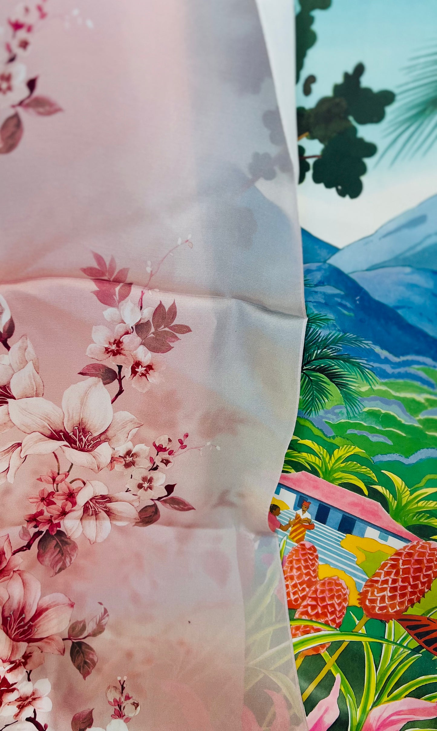 Foulard en Soie – Miss Afi 🌿✨