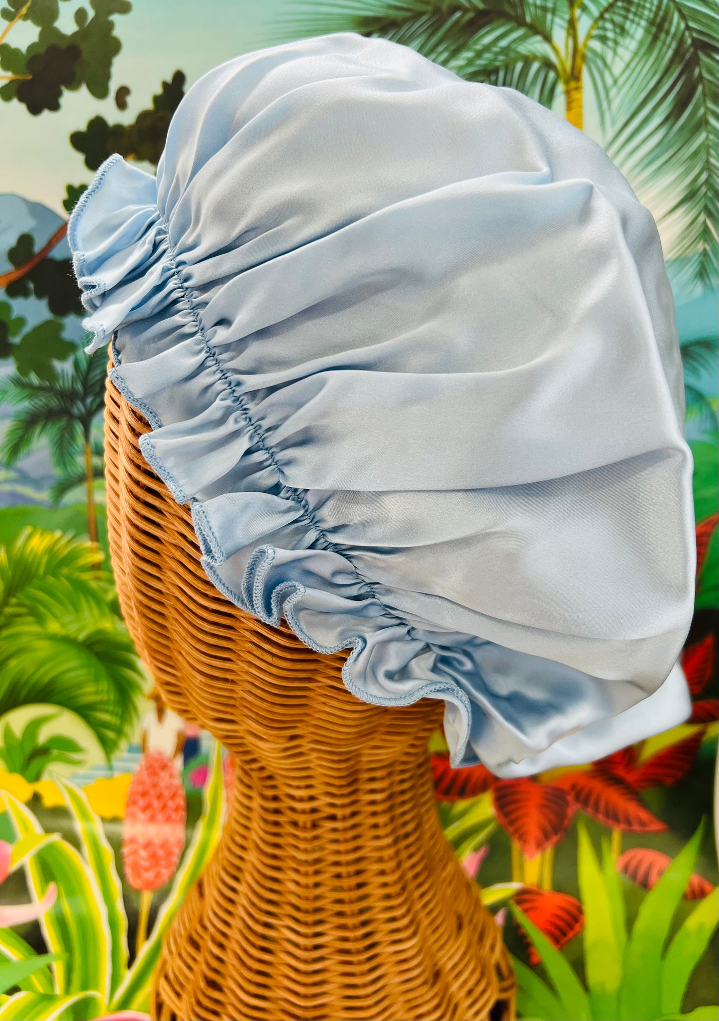 Bonnet de Nuit en Soie de Mûrier - miss Berenice