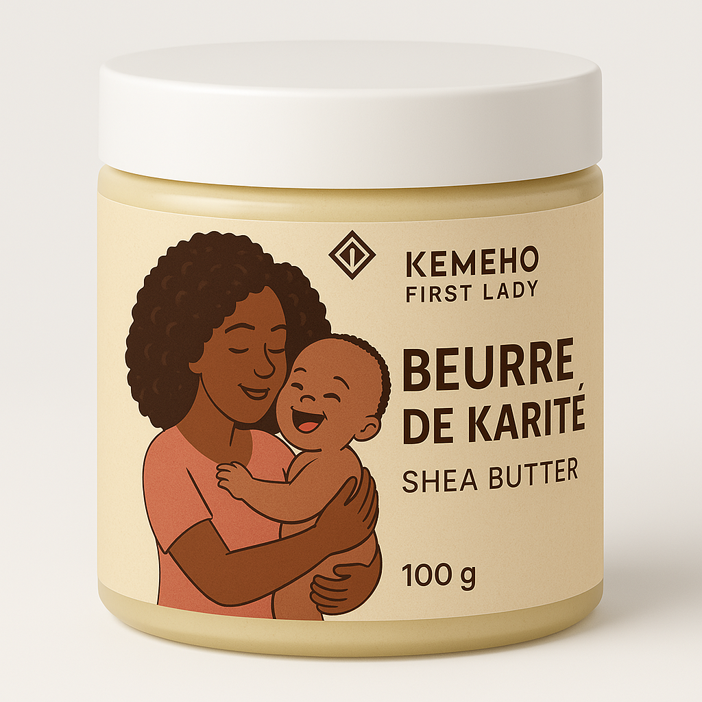 Beurre de Karité Brut de la Côte d'Ivoire – Trésor Naturel pour Peau & Cheveux