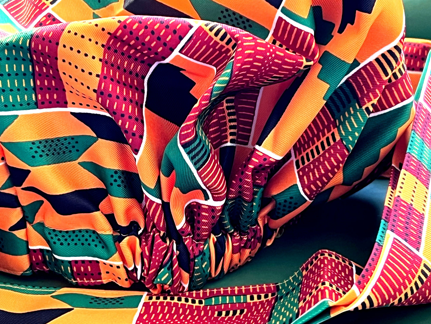 The Bohemian Turban in Kente Fabric – Miss Efia