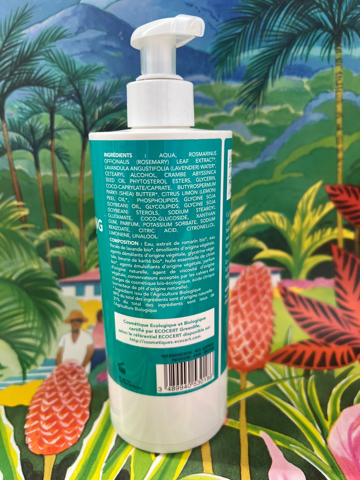 Conditioner Balm Shea Butter, Rosemary, and Lemon - 500ml