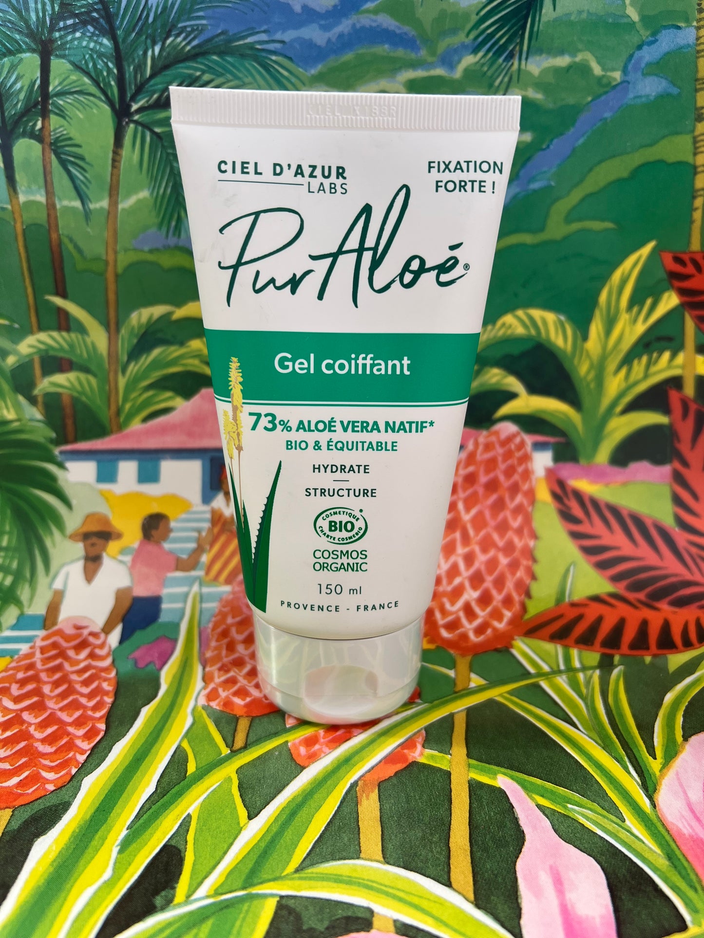 Gel Coiffant Fixation Forte à l'Aloe Vera Bio – Tenue Longue Durée & Hydratation 🌿✨ - 150ml