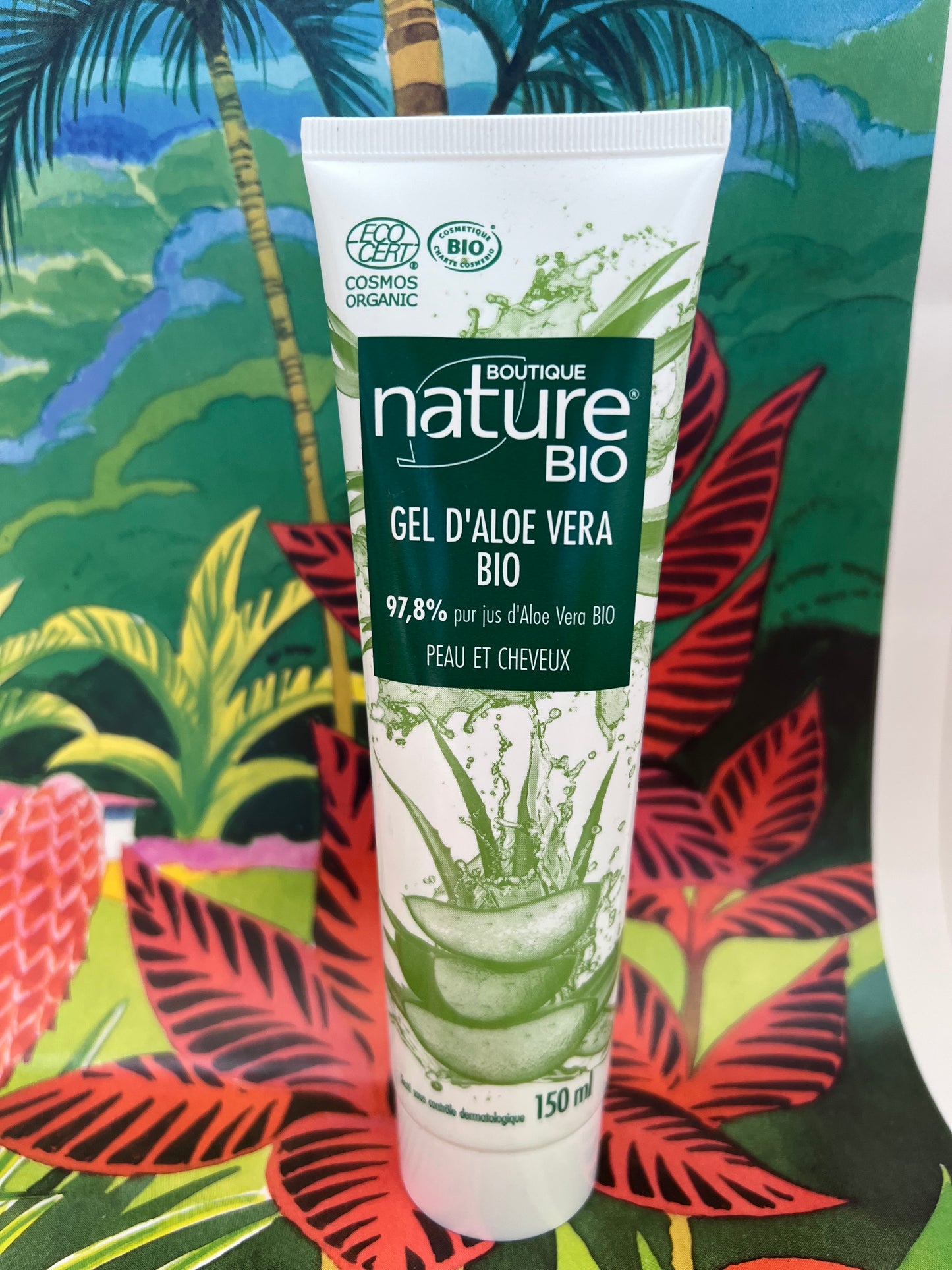 Gel d’Aloe Vera Bio 97,8% – Hydratation & Apaisement Naturel 🌿💧 - 150ml