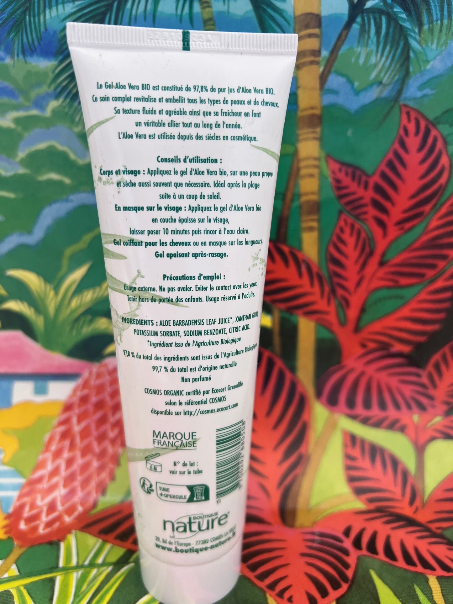 Gel d’Aloe Vera Bio 97,8% – Hydratation & Apaisement Naturel 🌿💧 - 150ml