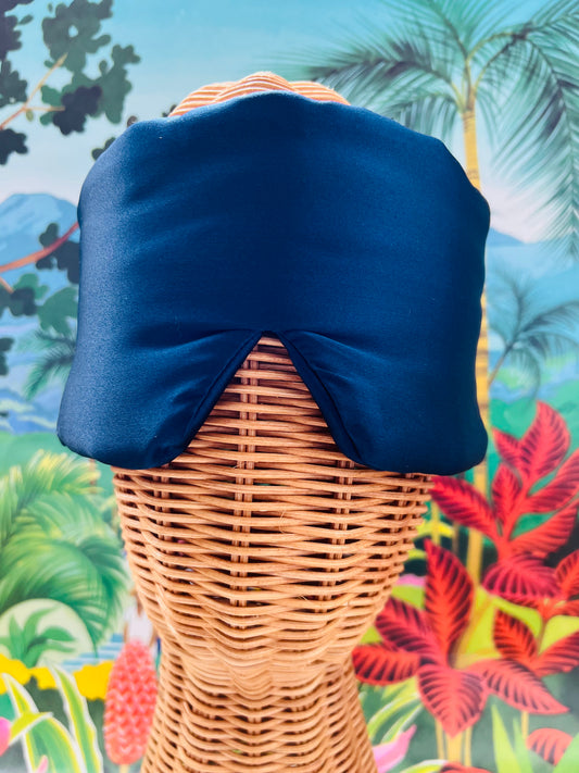 💙 Masque de sommeil en soie de mûrier de luxe – Esmeralda